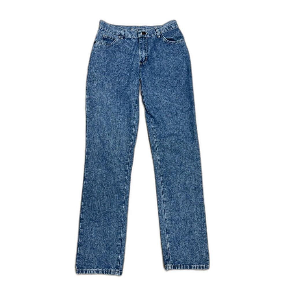 Lee Womens 4 long Classic Straight Leg Relaxed Fit Denim